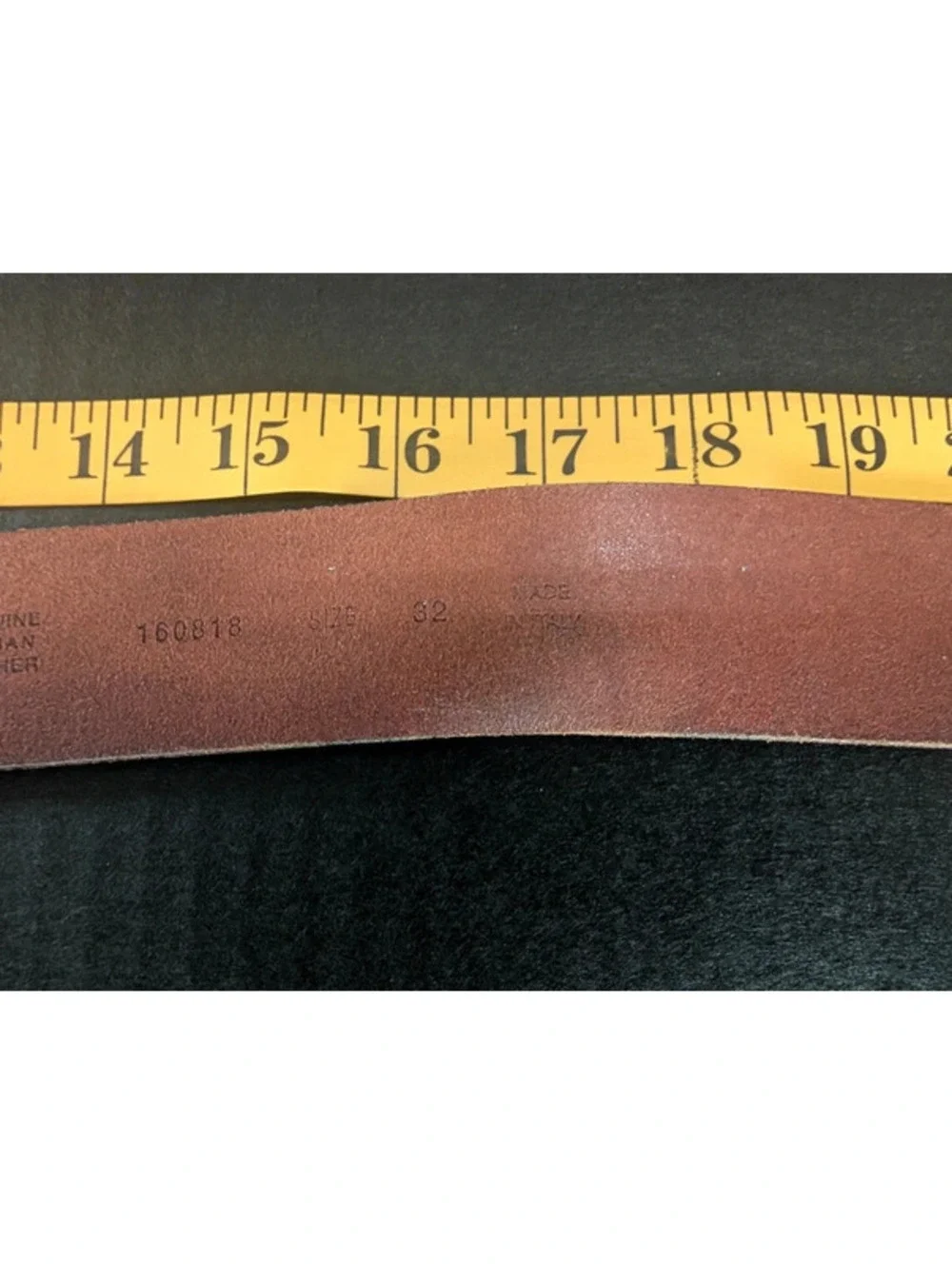 Banana Republic Leather Belt 32